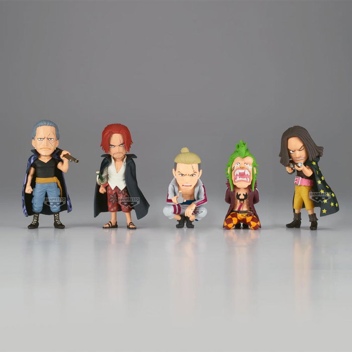 Banpresto One Piece World Collectable Figure Red Hair Pirates vs Bartolomeo Banpresto One Piece World Collectable Figure Red Hair Pirates vs Bartolomeo