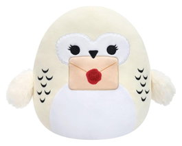 Jazwares Harry Potter Squishmallow Peluche Hedwig Holding Letter 20 cm
