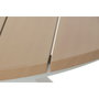 DKD Home Decor Mesa Redonda Comedor Terraza Y Jardin Blanco 140 x 75 x 140 cm