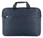 Mobilis 005039 Maletín para Portátil de 14 Pulgadas (35.6 cm) Azul - Impermeable, con Asa y Tirante para Hombro, Fabricado con Materiales Reciclados