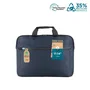 Mobilis 005039 Maletín para Portátil de 14 Pulgadas (35.6 cm) Azul - Impermeable, con Asa y Tirante para Hombro, Fabricado con Materiales Reciclados