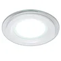 Foco Downlight LED 6W 600Lm 2700K Circular Cristal Ø95Mm 40.000H Aluminio Blanco [GR-MB01-6W-WW]