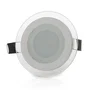 Foco Downlight LED 6W 600Lm 2700K Circular Cristal Ø95Mm 40.000H Aluminio Blanco [GR-MB01-6W-WW]