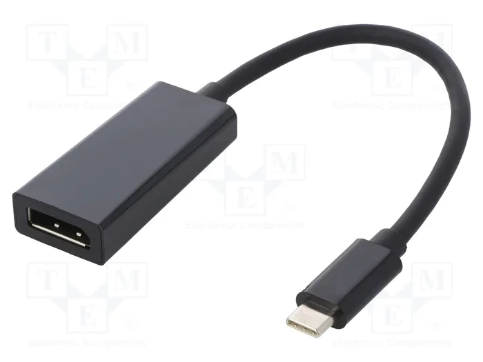 QOLTEC Adaptador USB 3.1 de USB C a DisplayPort QOLTEC Adaptador USB 3.1 de USB C a DisplayPort