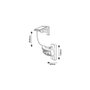 RABALUX Valpovo Aplique Exterior Solar LED 2,4W Negro
