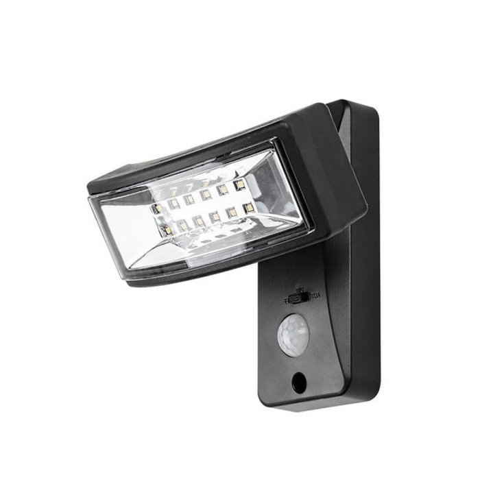 RABALUX Valpovo Aplique Exterior Solar LED 2,4W Negro
