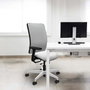 PIQUERAS Y CRESPO Silla de oficina Zulema con mecanismo Sincro/Traslack, Azul marino y Negro