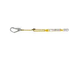 Safetop Cuerda Regulable con Absorbedor y Mosquetones 1,98 m 12 mm 50 mm y 16 mm Gancho