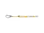 Safetop Cuerda regulable con absorbedor y mosquetones 1,98 m