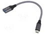 LogiLink Adaptador USB-C a USB 3.0 CU0106 Gris