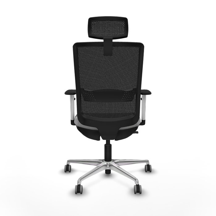 PIQUERAS Y CRESPO Silla de oficina Haches con mecanismo Sincro/Traslack Gris y Negro PIQUERAS Y CRESPO Silla de oficina Haches con mecanismo Sincro/Traslack Gris y Negro