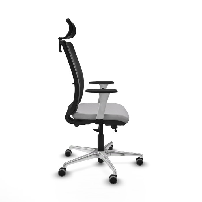 PIQUERAS Y CRESPO Silla de oficina Haches con mecanismo Sincro/Traslack Gris y Negro PIQUERAS Y CRESPO Silla de oficina Haches con mecanismo Sincro/Traslack Gris y Negro