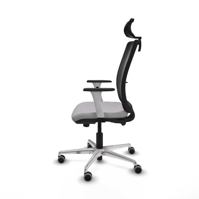 PIQUERAS Y CRESPO Silla de oficina Haches con mecanismo Sincro/Traslack Gris y Negro PIQUERAS Y CRESPO Silla de oficina Haches con mecanismo Sincro/Traslack Gris y Negro