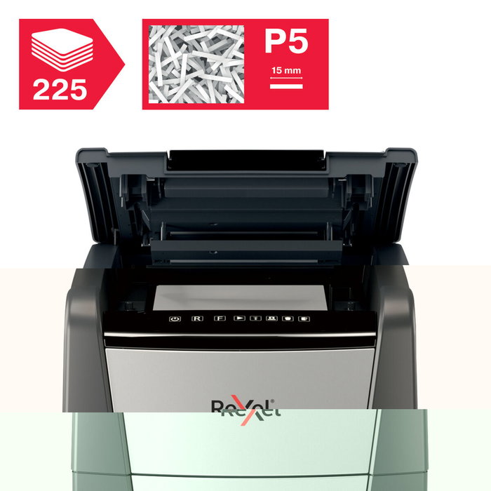 Rexel Optimum AutoFeed 225M Destructora de Microcorte Rexel Optimum AutoFeed 225M Destructora de Microcorte