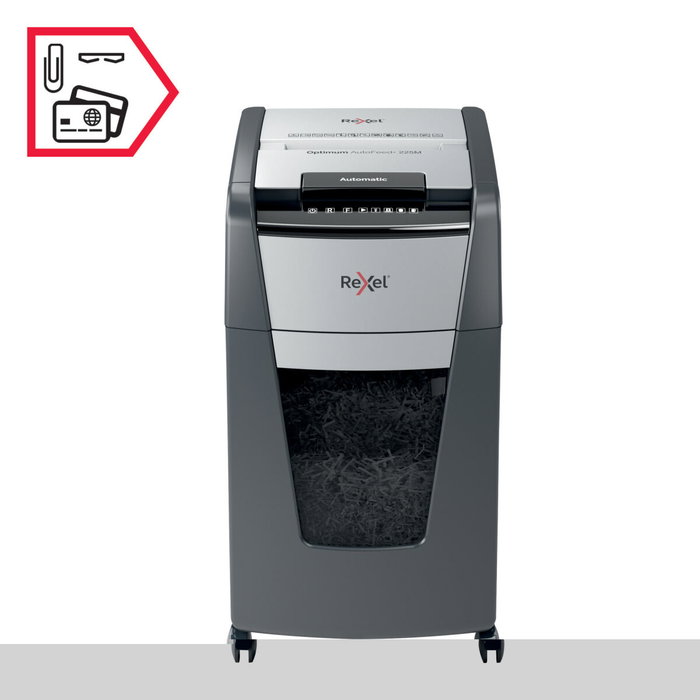 Rexel Optimum AutoFeed 225M Destructora de Microcorte Rexel Optimum AutoFeed 225M Destructora de Microcorte