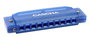 Armónica Cascha Fun Blues Azul Incluye Estuche Rigido y Folleto