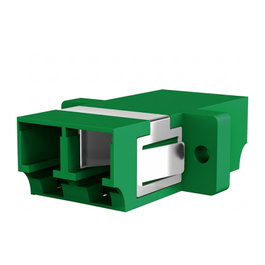 EFB Elektronik 53343.31 Adaptador de fibra óptica LC/APC Duplex OS2 Verde