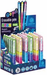 ASTRA Oops! Neon Bolígrafos Borrables Retráctiles Azul 0,5 mm (36 unidades)