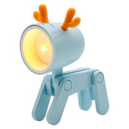 Ultron RealPower LED-Tier Taschanlampe Blue Deer Linterna Portátil con Luz LED de Animal