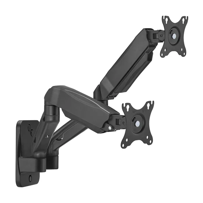 AISENS - SOPORTE DE PARED PRO CONTRAPESO GIRATORIO E INCLINABLE PARA MONITOR/TV 9KG (3 PIVOTES, 2 BRAZOS) DE 17-32, NEGRO AISENS - SOPORTE DE PARED PRO CONTRAPESO GIRATORIO E INCLINABLE PARA MONITOR/TV 9KG (3 PIVOTES, 2 BRAZOS) DE 17-32, NEGRO