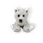 Deqube Peluche Westie Terrier Blanco Sentado 12Cm 939D00260