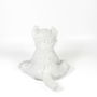 Deqube Peluche Westie Terrier Blanco Sentado 12Cm 939D00260