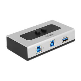 DELOCK Switch 2-port USB 3.0 manual bidireccional Delock 87667