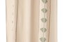 DKD Home Decor Cortina Nature23 Cottage Natural Verde 260 x 140 cm (2 Unidades)