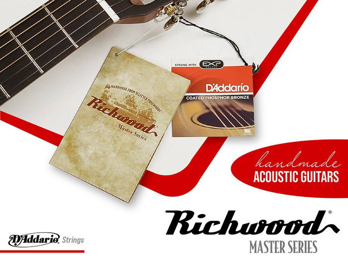 Guitarra Acústica Richwood Parlour Artesana Guitarra Acústica Richwood Parlour Artesana