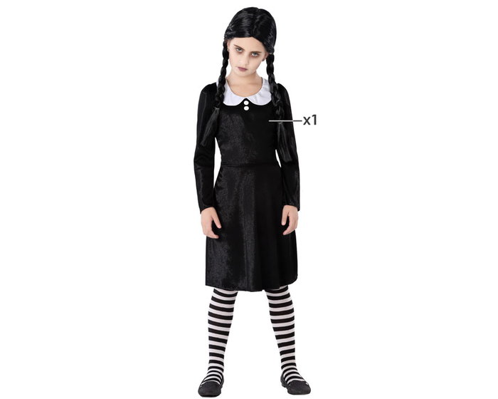 Atosa Disfraz Niña Fantasma Familia Loca Infantil 3-4 Años Atosa Disfraz Niña Fantasma Familia Loca Infantil 3-4 Años