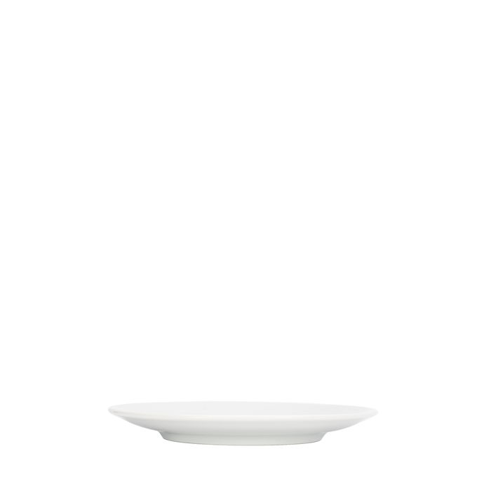 Summa Alba Plato Llano Coupe, porcelana blanca, 15 cm de diámetro - Vajilla (Set de 6)