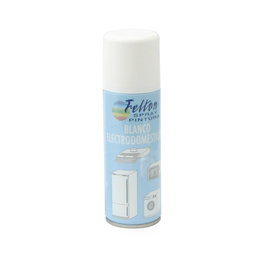 Felton Spray Pintura Blanco Electrodomésticos 200ml Secado Rápido para Retoques y Bricolaje