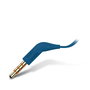 JBL TUNE160 Auriculares Intrauditivos con Cable, Sonido Pure Bass, Control Remoto con Micrófono, Cable Plano sin Enredos, Azul