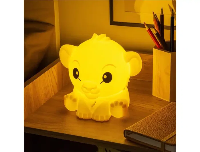 Paladone Disney Squishy Glo Simba El Rey León Lámpara de Silicona Recargable Paladone Disney Squishy Glo Simba El Rey León Lámpara de Silicona Recargable