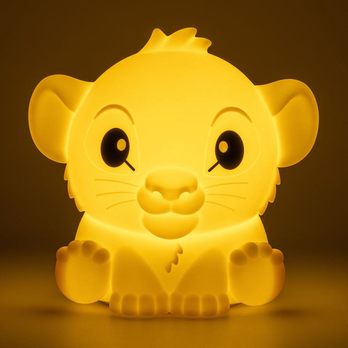 Disney Lámpara Squishy Glo El Rey León Simba vcm