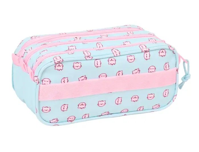 Safta Portatodo Triple Big Pembe The Pink Cat
