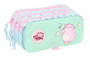 Safta Portatodo Triple Big Pembe "The Pink Cat", Maletín para Niños, 21.5x10x8 cm, Recomendado +36 Meses