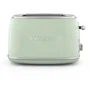 Sweiss Tostadora Vintage de 2 Rebanadas 850 W Verde con Termostato Regulable - GRS7