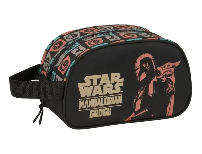 Safta Neceser Mandalorian & Grogu adaptable a carro