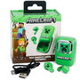 OTL TECHNOLOGIES Auriculares Inalambricos TWS Minecraft con Bluetooth V5.3 y Pantalla LED