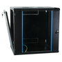 EFB Elektronik 691712VTS.45 Bastidor de pared 12U, 450 mm, Negro