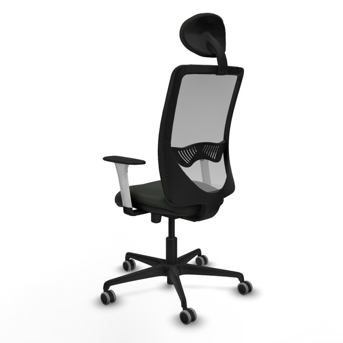 PIQUERAS Y CRESPO Silla de oficina Zulema con mecanismo Sincro/Traslack, Negro y Gris PIQUERAS Y CRESPO Silla de oficina Zulema con mecanismo Sincro/Traslack, Negro y Gris