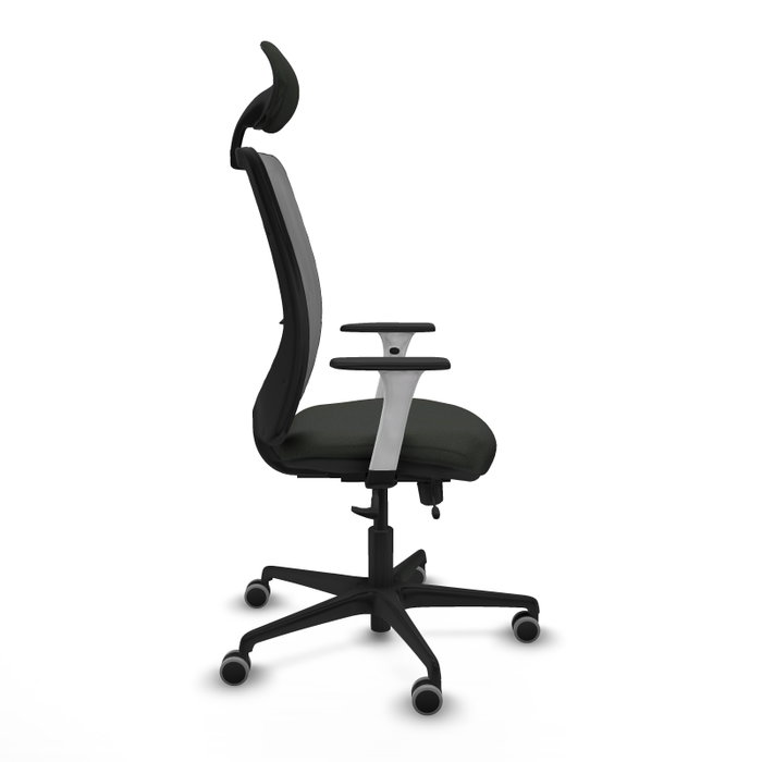 PIQUERAS Y CRESPO Silla de oficina Zulema con mecanismo Sincro/Traslack, Negro y Gris PIQUERAS Y CRESPO Silla de oficina Zulema con mecanismo Sincro/Traslack, Negro y Gris