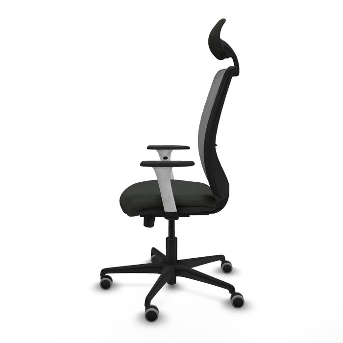 PIQUERAS Y CRESPO Silla de oficina Zulema con mecanismo Sincro/Traslack, Negro y Gris PIQUERAS Y CRESPO Silla de oficina Zulema con mecanismo Sincro/Traslack, Negro y Gris