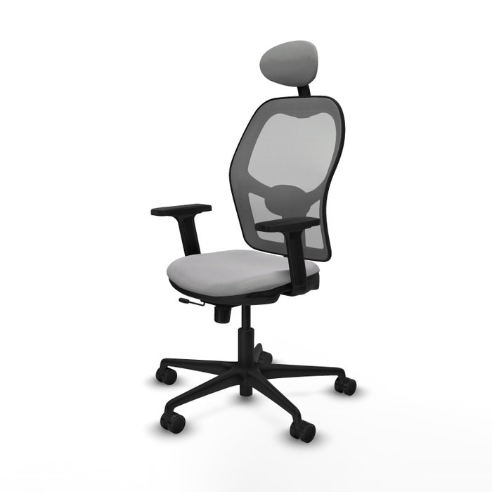 PIQUERAS Y CRESPO Silla de oficina Jorquera con mecanismo Sincro/Traslack, Gris PIQUERAS Y CRESPO Silla de oficina Jorquera con mecanismo Sincro/Traslack, Gris