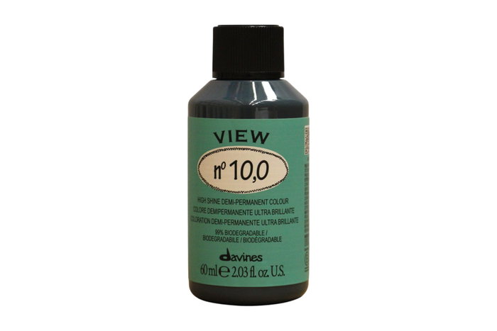 Davines View Tinte de cabello demi-permanente 10.0 Davines View Tinte de cabello demi-permanente 10.0