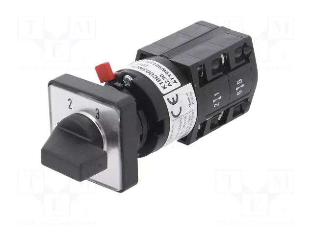 SCHNEIDER ELECTRIC Interruptor de leva de 3 posiciones 10A