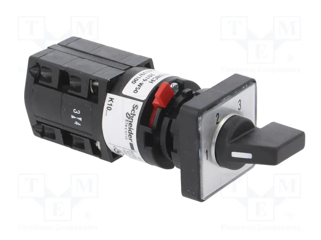 SCHNEIDER ELECTRIC Interruptor de leva de 3 posiciones 10A