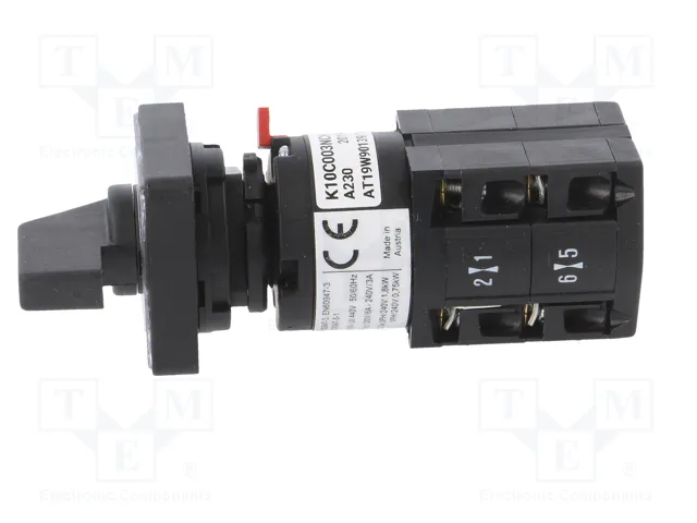 SCHNEIDER ELECTRIC Interruptor de leva de 3 posiciones 10A