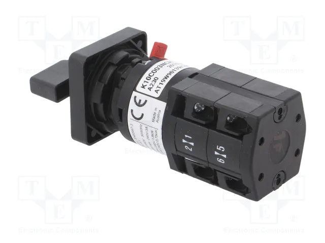 SCHNEIDER ELECTRIC Interruptor de leva de 3 posiciones 10A